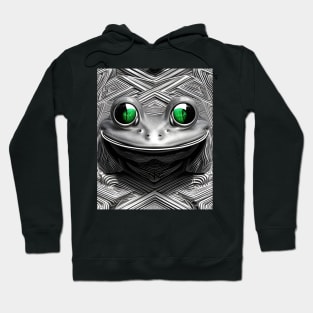 Frogger Spirit Animal (2) - Trippy Psychedelic Frog Hoodie